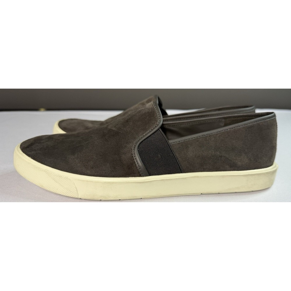 Vince Blair Taupe Gray Suede Slip-On Size 7.5 US/ 37.5EU